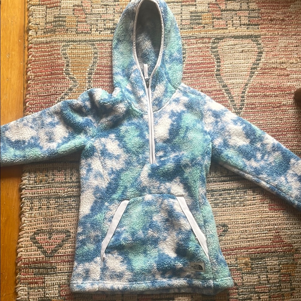 The North Face Women’s Blue Fleece Hoodie